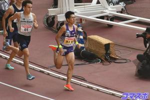 落合晃昨年に引き続き2連覇達成！－第109回日本陸上競技選手権大会