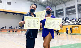 競技ダンスクラブの安福太郎選手が「第123回東都大学学生競技ダンス選手権大会」のルンバの部で優勝