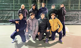 硬式テニス部の男子Aチームが「第31回関東大学対抗テニス選手権大会」で準優勝