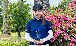 ゴルフ部の岩谷咲来選手が「2024年度全日本女子アマチュアゴルファーズ選手権」で準優勝