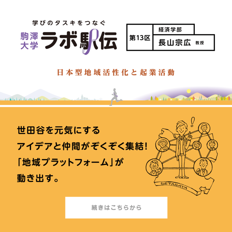 第13区 長山宗広教授 『日本型地域活性化と起業活動』